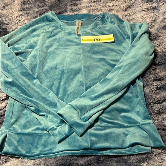 Nicole Miller Tops - Teal Long Sleeve top